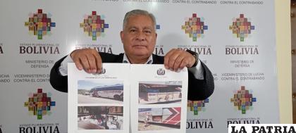 El viceministro Vargas informó que trabajan para evitar el contrabando /ABI
