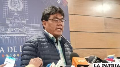 El diputado del MAS, Héctor Arce / LA PATRIA