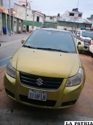 El carro en el que operaban terminó secuestrado /LA PATRIA