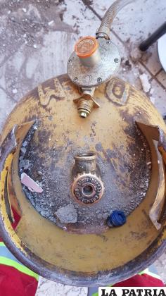 Identificaron que la fuga de gas se originó por la válvula de la garrafa /LA PATRIA