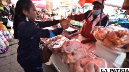 El precio del kilo de pollo se elevó a 16,50 en mercados de La Paz /LA RAZ?N