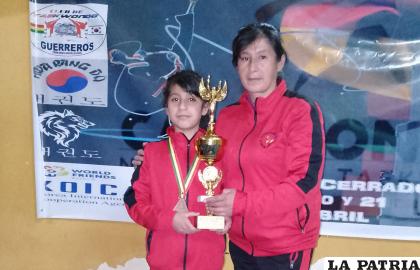 Rossemary Villarroel estuvo apoyando siempre a esta disciplina deportiva /LA PATRIA