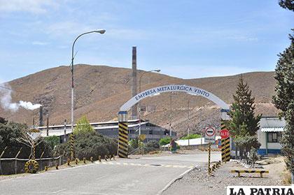 La refinadora de zinc se emplazará en predios de la Empresa Metalúrgica de Vinto /MINERÍA