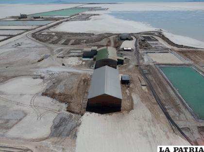 Desde 2019 se tiene producción continua gracias a la planta piloto de carbonato de litio ubicada en Llipi /YLB
