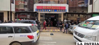 Clases en la UTO comienzan en febrero /LA PATRIA 
