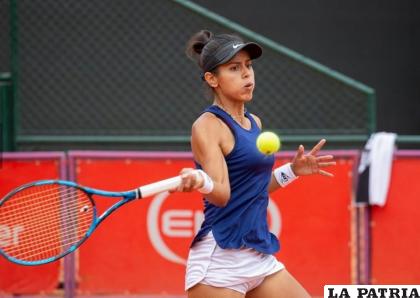 La boliviana Zeballos quedó eliminada, pero seguirá en Argentina para participar en otros campeonatos /Noelia Zeballos
