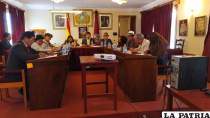 Sesión de los concejales elegidos entre 2015-2020 /Archivo LA PATRIA