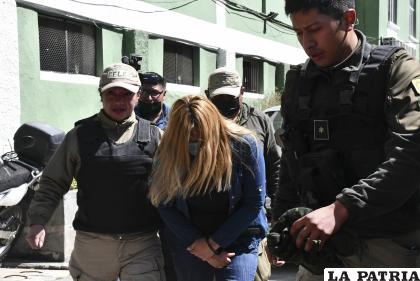La â€œfinanciadoraâ€ de la banda era Minerva J.B. 
/ APG
