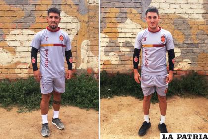 Alan Rodríguez y Brayan Sobrero vestirán la camiseta de CDT Real Oruro /LA PATRIA