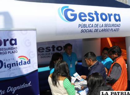 Una de las ferias organizadas por la Gestora /AEP