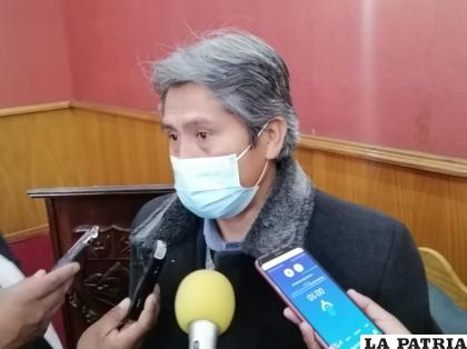 José Villca es el nuevo secretario municipal de Infraestructura Pública /LA PATRIA