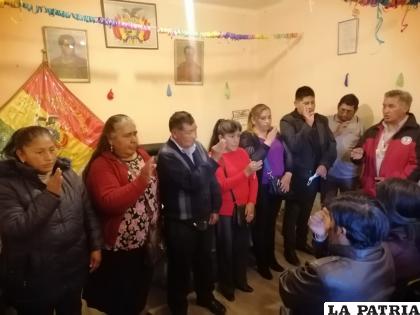 Posesión del nuevo directorio de la Asociación de Vendedores de Periódicos
 /LA PATRIA