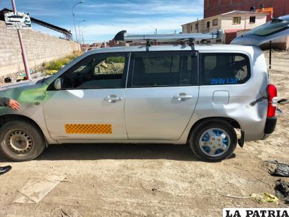El coche fue secuestrado para fines investigativos  /LA PATRIA