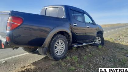 El conductor de la camioneta invadió carril mientras manejaba ebrio /LA PATRIA