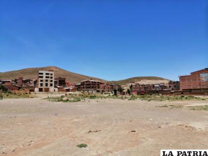 Área donde será construido el hospital /LA PATRIA
