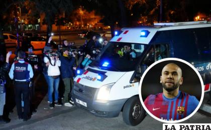 Después de la declaración de Dani Alves ante la juez fue traslado a prisión /elcorreo.com
