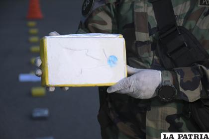 Incautaron más de 105 kilos de cocaína /APG