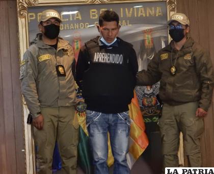 Presentan a uno de los implicados en trata de personas y pornografía /APG