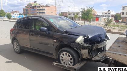 Reportaron daños materiales tras la colisión /LA PATRIA