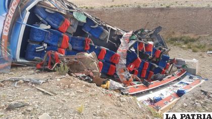 El fatal accidente sucedió en inmediaciones de la comunidad de Jatuquira /LA PATRIA