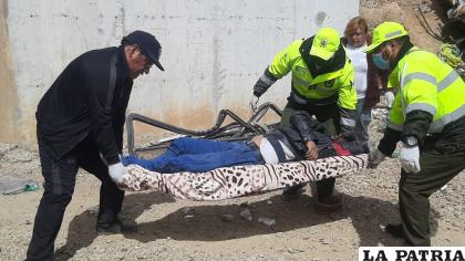 Trasladaron los cadáveres a una morgue de La Paz /LA PATRIA