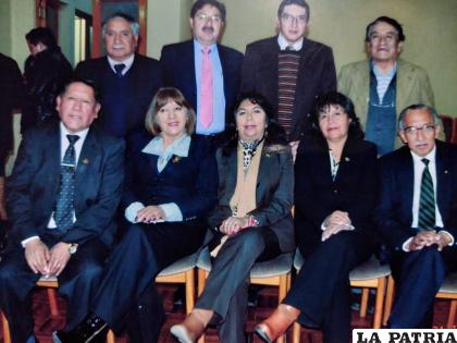 Integrantes del Bloque Oruro /Archivo 