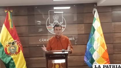 Senador de Comunidad Ciudadana, Rodrigo Paz /LA PATRIA