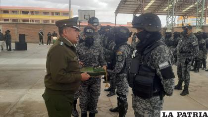 Reconocen a efectivos de la UTOP /LA PATRIA