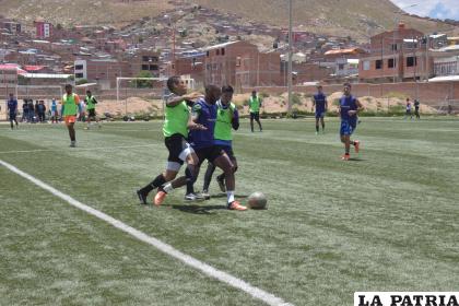 El azulgrana trabaja sin pausa para llegar en las mejores condiciones al torneo /LA PATRIA