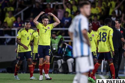 Colombia clasifica tras vencer a Argentina que queda eliminada /conmebol.com