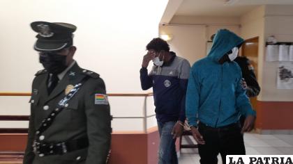 La justicia dispuso la reclusión de los cinco sujetos en el penal de San Pedro /LA PATRIA
