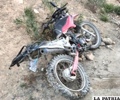 El motociclista fue embestido por el conductor en estado de ebriedad /LA PATRIA