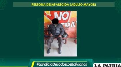 El adulto mayor fue devuelto a su hogar con su familia /LA PATRIA