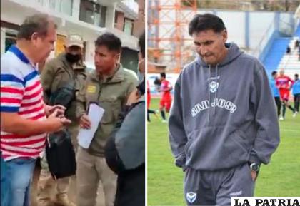 Detención a David Paniagua por el caso Marcos Ferrufino /LA PATRIA
