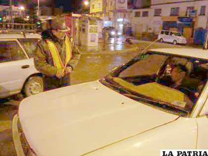 Tránsito en el cumplimiento de la Ordenanza Municipal