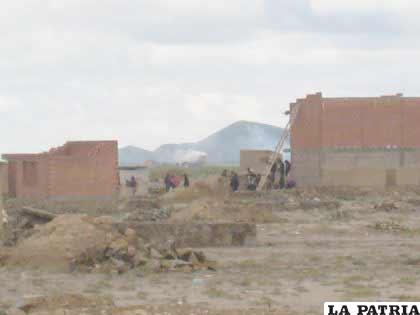 Lugar donde los vecinos hallaron a los antisociales