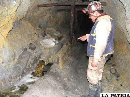 Las aguas ácidas continúan siendo una preocupación para los mineros de San José