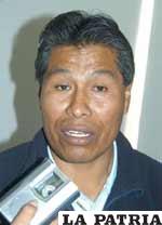 Mauricio Ramos, dirigente de los radialistas en lenguas nativas