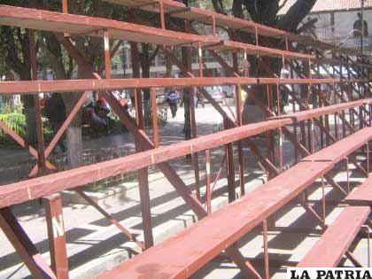 La venta de metros lineales significa una entrada de dinero para la ciudad de Oruro
