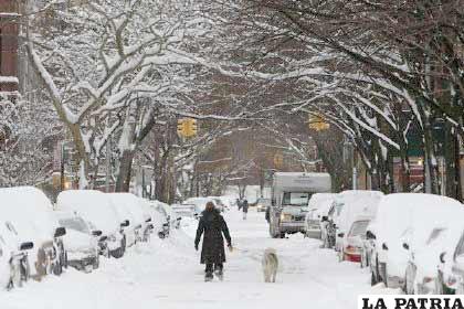 En algunas zonas de Maryland han caído más de 75 centímetros de nieve

