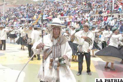 Baile andino de la provincia Sajama 