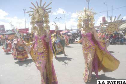 Elegancia en el grupo Los Incas