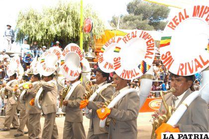 Ingreso de la Banda Real Imperial