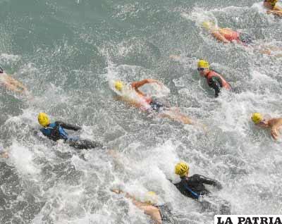 Ayer por la tarde comenzó el nacional de natación, categoría Fuerza Libre