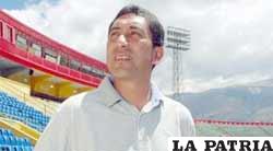 El jefe del Servicio Departamental de Deportes de Cochabamba, Tito Montaño