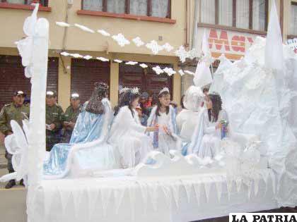Fantasía de los Icebergs, Nickole Delgado, Nicole Aillón y Luciana Urquieta