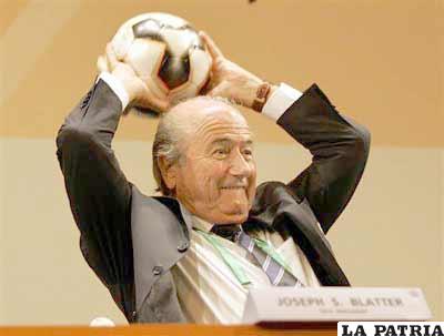 Joseph Blatter, titular de la FIFA