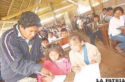 El proyecto hará énfasis en los educadores del área rural