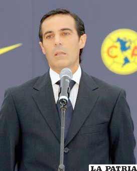 Michel Bauer, titular del América