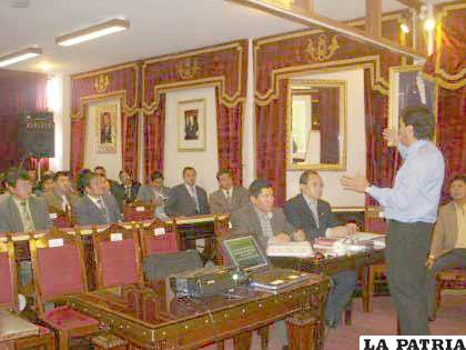 Medidas cautelares fue tema de capacitación entre administradores de justicia 